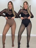 Meia Calça Térmica com Calcinha Modeladora e Levanta Bumbum