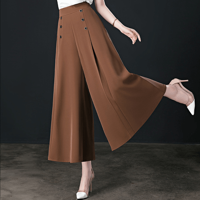 Calça Saia Madame™ em Seda Gelo / A Campeã em Leveza & Elegância!