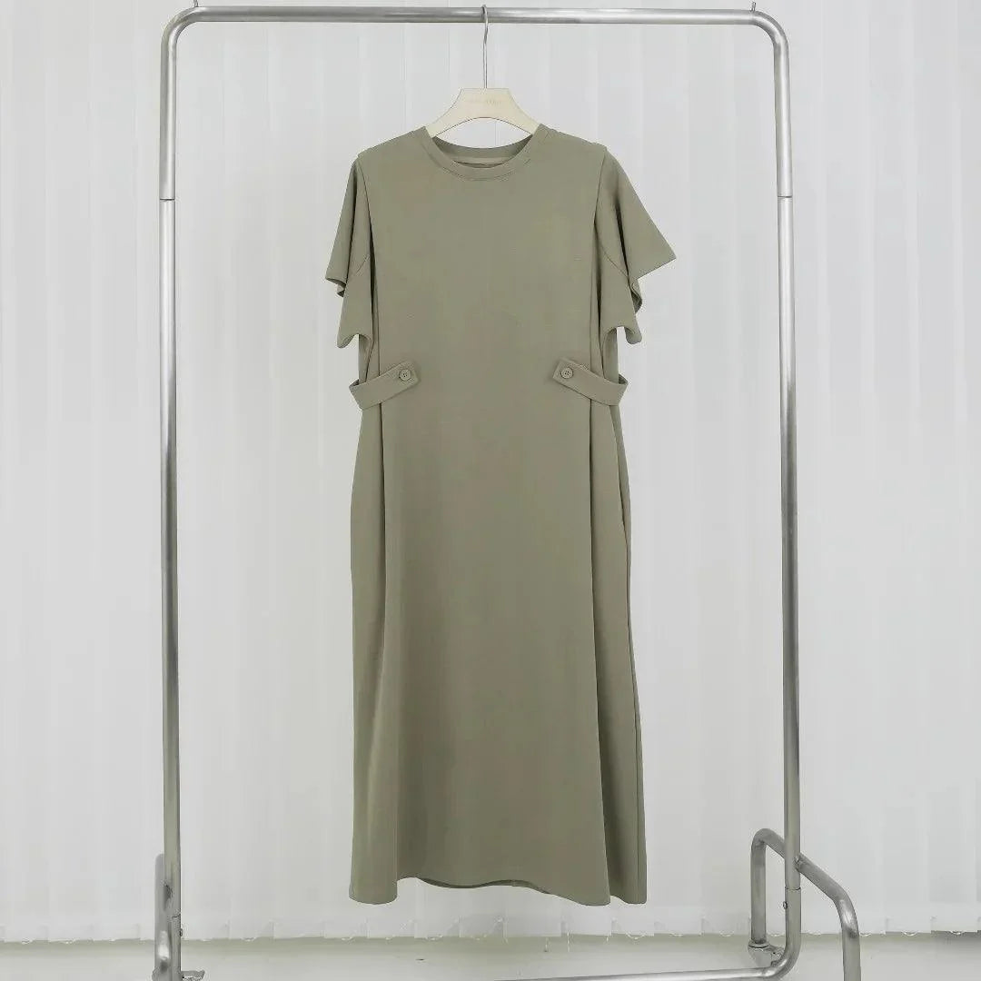 Vestido Despojado Alice™ em Algodão Soft  / Caimento Soltinho e Conforto para o seu Dia a Dia!