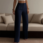 Calça Monvera™ Em Alfaiataria Premium com Cintura Esculpida