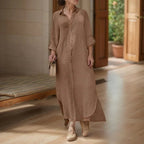 Vestido Camila (Feito em Linho de Algodão)