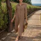 Vestido Camila (Feito em Linho de Algodão)