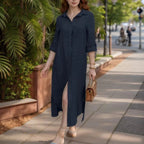 Vestido Camila (Feito em Linho de Algodão)