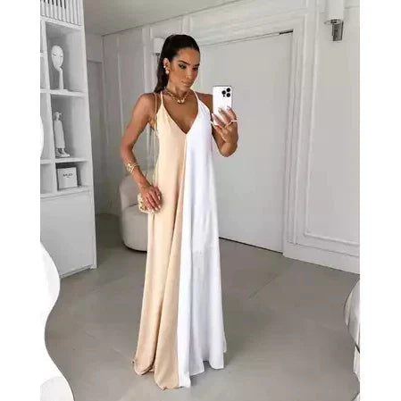 Vestido Longo Feminino Elegante – Sofisticação e Leveza