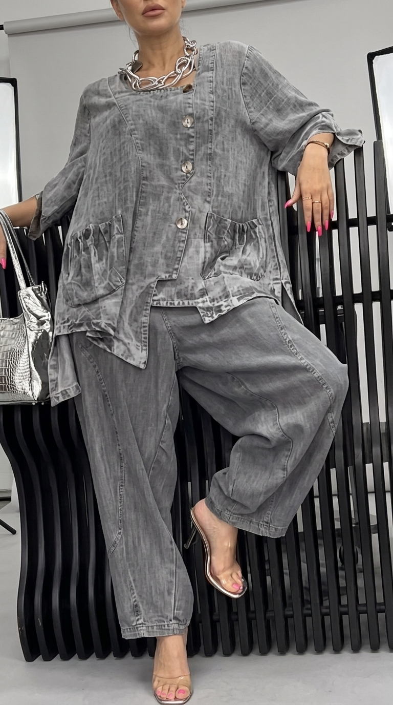 Conjunto Carla - Jeans Premium (Estilo Americano) 2026