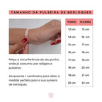 (BRINDE) Kit Pulseira Coração Cravejado + Corrente de Segurança Prata 925